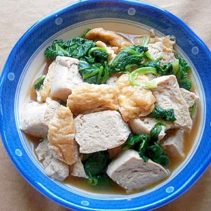 冷凍豆腐の煮物